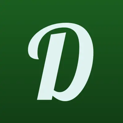 DNS, сеть супермаркетов цифровой техники и бытовой электроники, лого-визитка