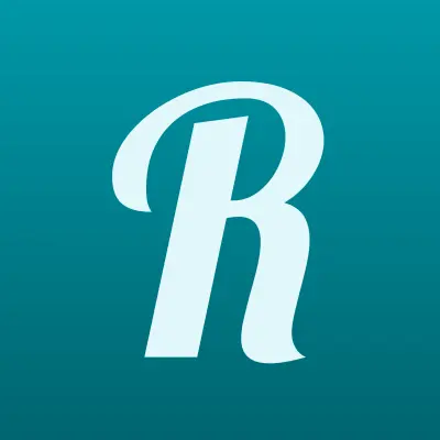 Rusnail, бутик расходных материалов для ногтевого сервиса, лого-визитка